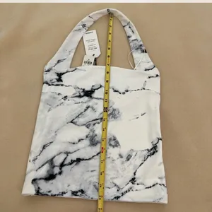 Express Marble-Print Halter Top thumbnail 3