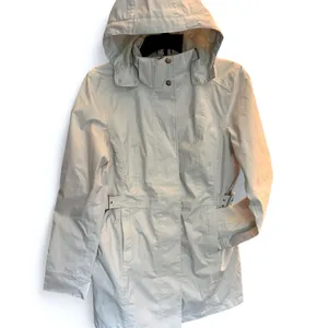 THE NORTH FACE Trench Jacket Coat Women Mid Length Hood Full Zip Moonlight. SP. thumbnail 2