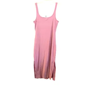 Victoria Secrets Pink ALL-DAY SOFT RIB BODYCON MIDI DRESS thumbnail 4