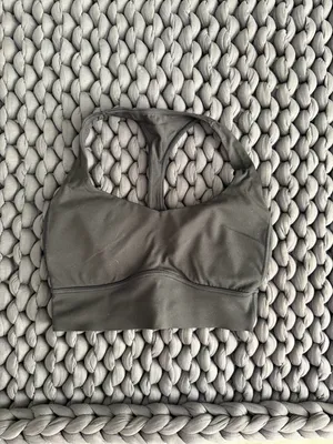 BuffBunny Black Scoop Neck Sports Bra thumbnail 3