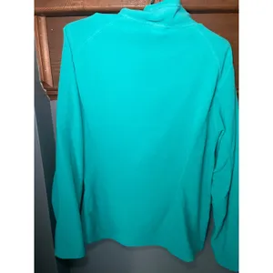 The North Face Womens XL TKA 100 Glacier Quarter Zip Fleece Pullover Teal Blue thumbnail 2