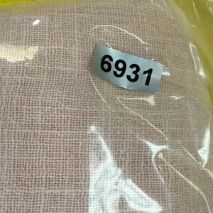 MISA Los Angeles Peach Cotton Rayon Ruffle Mini Dress Grommet‎ Crochet Small thumbnail 12