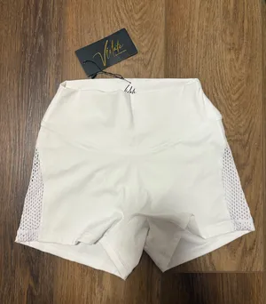 Biker Shorts White Size M thumbnail 1