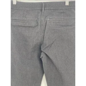 OLD NAVY Pixie Gray Ankle Pants Women Stretchy Cotton Size 6‎ Bin9 thumbnail 6