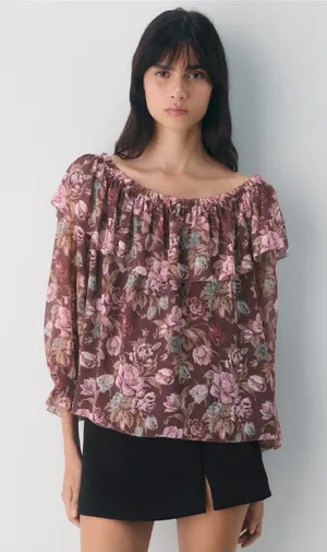 New Aritzia Wilfred Bianca Top Size Medium thumbnail 1