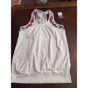 LIJA Activewear Tank style SIZE M White Size M thumbnail 3