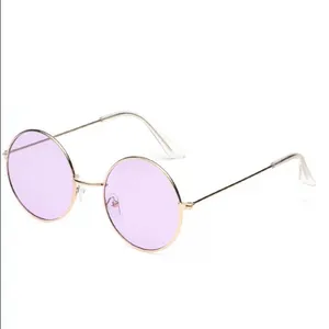 Purple Tinted Sunglasses Gold Metal Frames NEW Glasses Urban Outfitters thumbnail 2