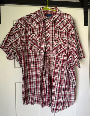 Men’s Wrangler Shirt Button Down thumbnail 1