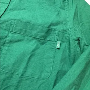 Tna Aritzia Green Button-Up Shirt Long Sleeve Casual Top‎ Size XS thumbnail 2