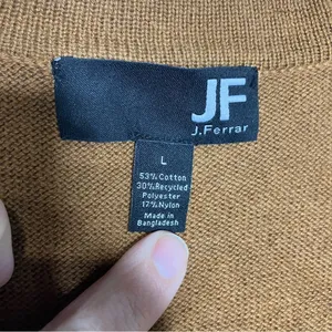 JF J. Ferrar brown cardigan sweater button‎ front pockets large trendy casual thumbnail 3