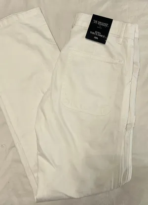 ZARA White Jeans thumbnail 7