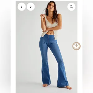 Free people‎ we the free Penny pull on flare 26 thumbnail 2