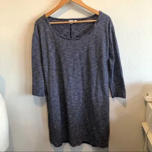 Gap striped long sleeved dress M thumbnail 2