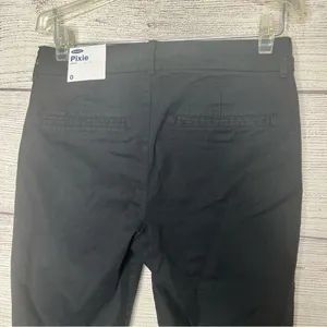 NWT Old Navy Black Pixie Mid Rise Ankle Length Pants Size 0 thumbnail 10