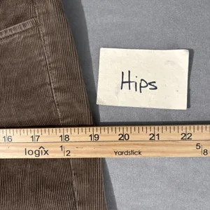 J Crew Matchstick Corduroy Pants Womens Size 29 S Short Brown Low Rise Straight thumbnail 8