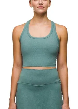 Prana Heavana Racerback Bralette Dusty Heather Large thumbnail 1