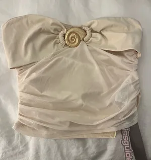 Missguided Shell tube top thumbnail 1