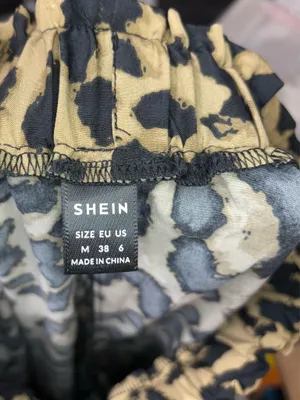 SheIn Animal Print Wide Leg Pants 026 thumbnail 5