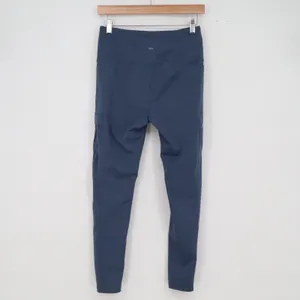 LEG3ND Leggings Womens M Cargo Blue High Rise Pockets Excellent thumbnail 4