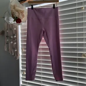 Athleta Elation Rib Tight Leggings Pink Size Large thumbnail 2