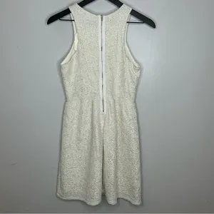 Altar'd State Off White Dress with Gold Sparkles Size M NWT thumbnail 3