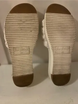 Sam Edelman Women's White Braided Slide Sandals thumbnail 3