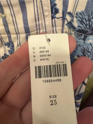 NWT Anthropologie Maeve The Colette High-Rise Wide-Leg Jeans- Floral Stripe - 25 thumbnail 17
