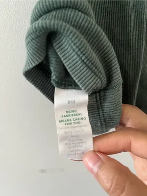Aerie Olive Green Ribbed Tank Top Medium Minimalist Capsule Basic Loungewear thumbnail 4