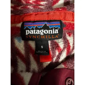 Patagonia Synchilla Snap T Pullover -Kuta Klash “Dark Currant” Aztec Tribal (S) thumbnail 5
