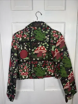 ModCloth Black Friday Grove Mushroom Crop Jacket Blazer NEW with tag W2408 Sz 6 thumbnail 10