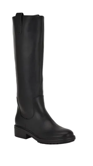 Calvin Klein Women's Pauline Tall Riding Boots Dress Boots Black Size 6 NEW thumbnail 1