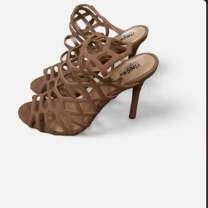 Strappy Heels Tan Size 8 thumbnail 2