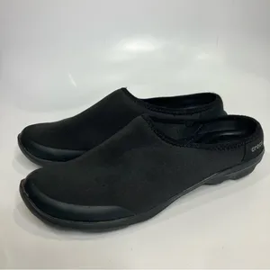 Crocs duet busy day 2.0 Satya mule flat black women’s size 7 casual minimalist‎ thumbnail 4