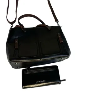 Love and Freedom Leather Purse with Wallet thumbnail 6