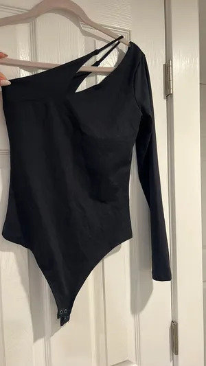 Abercrombie Bodysuit Soft A&F Collection Black thumbnail 1