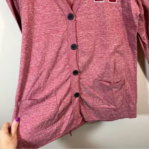 US Blanks Red Alabama A‎ Cardigan Medium NWT thumbnail 4