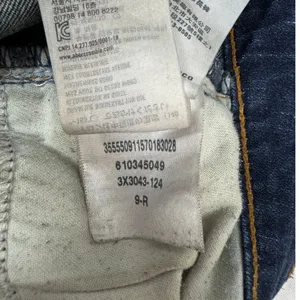 Hollister Y2K Distressed Bootcut Jeans Low Rise Dark‎ Wash W29 L31 thumbnail 8