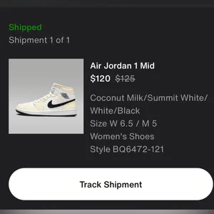 Nike Coconut milkk air Jordan Mid thumbnail 5