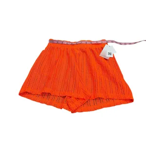 KIWI + PUNCH bright orange knit shorts nwt thumbnail 2