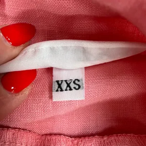Bryn Walker XXS Etta Shirt Top Oversized Pink LINEN Cowl Neck Elbow Sleeve NEW thumbnail 7