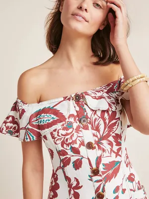 Anthropologie Oahu Midi Dress thumbnail 1