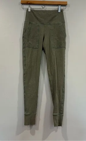 Aerie Green Jogger Pants Size Small thumbnail 1