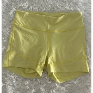 Outdoor Voices yellow biker shorts‎ M Medium thumbnail 1