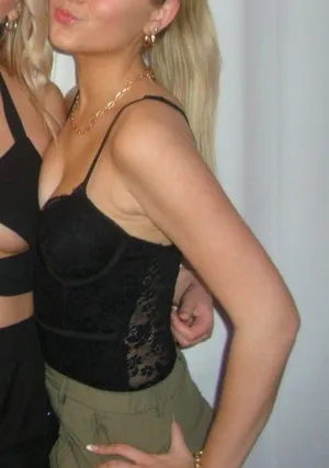 Rue 21 Bodysuit Lace Black thumbnail 1