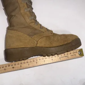 McRae Gore Tex Vibram Desert Tan Military Flight US‎ Army Combat Boots Men 2.5xw thumbnail 12
