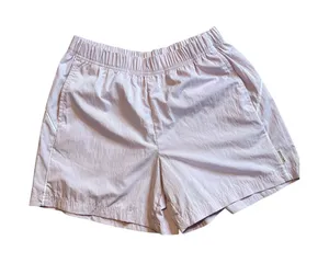 Offline by Aerie Nylon Day Off Short. Orchid with White Piping. Size XS thumbnail 1