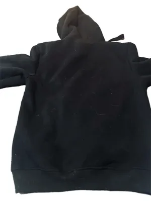 Fleece Lined Sweatshirt Black Size M thumbnail 3