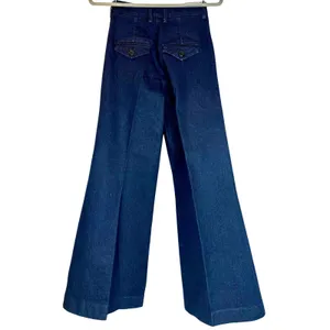 MP Piombo Wide Leg Womens Jeans in Blue size 2 thumbnail 12