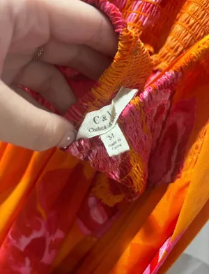 maxi beach dress Orange Size M thumbnail 3