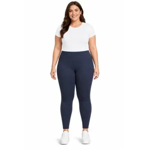 Athletic Works Womens Leggings Size L Blue Mid Rise Active Ankle Stretch Active thumbnail 9